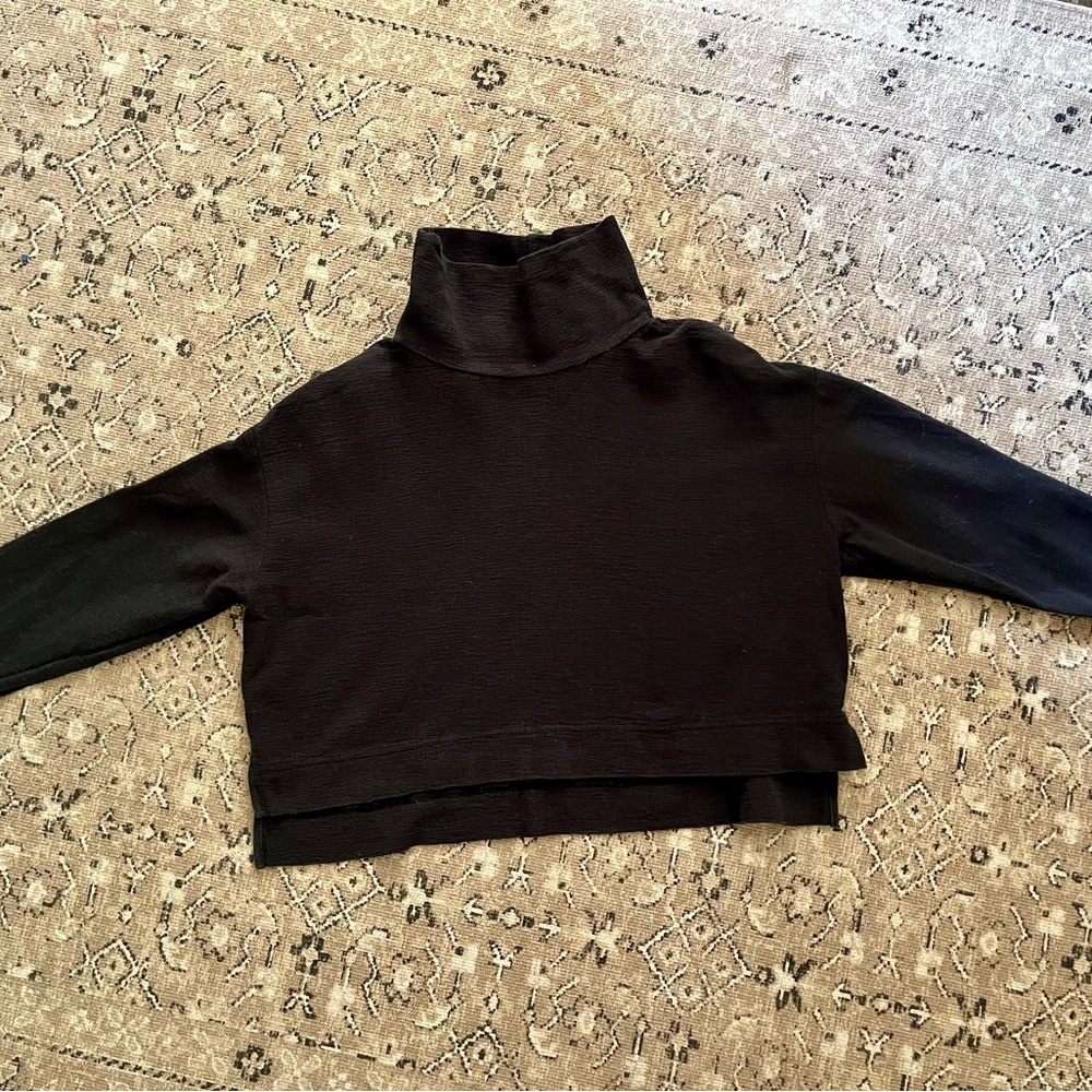 Na Nin DELL WAFFLED COTTON PULLOVER